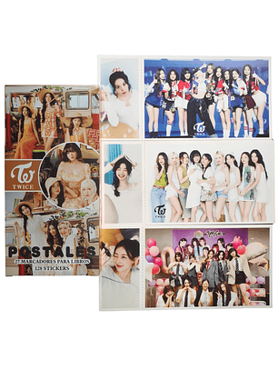 Set Caja De 30 Postales/Fotos Diseño Twice Kpop Girlgroup