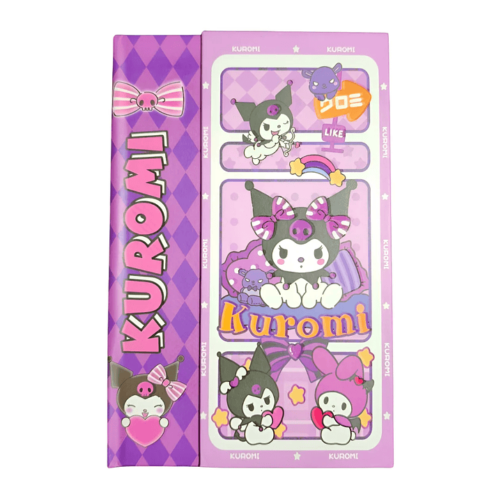 Libreta Planner Tapa Dura Hello Kitty y Amigos Kawaii 8