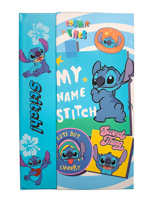 Libreta Planner Tapa Dura Stitch Kawaii