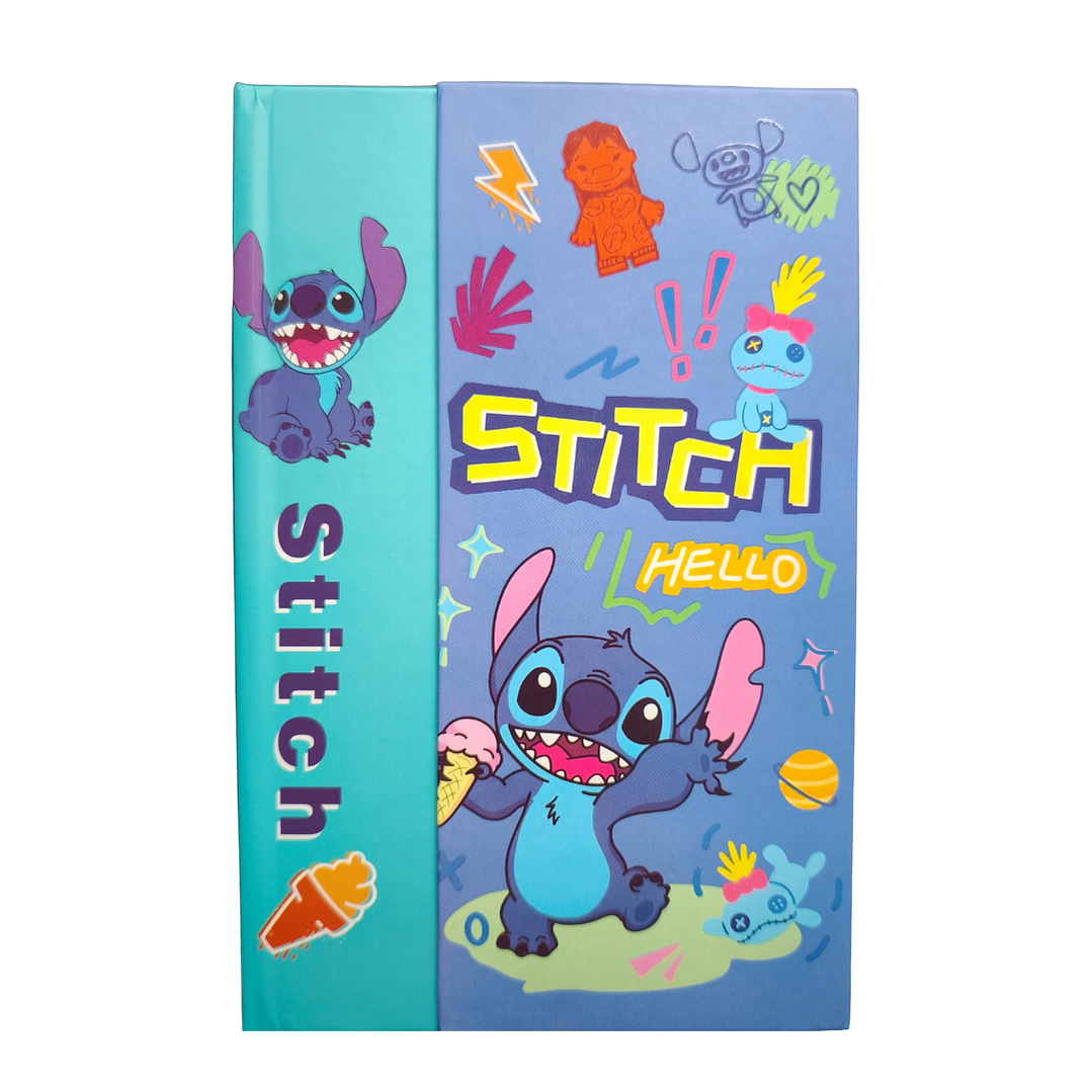 Libreta Planner Tapa Dura Stitch Kawaii 3