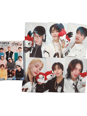 Set 55 Photocards / Lomo Card Diseño Stray Kids Kpop