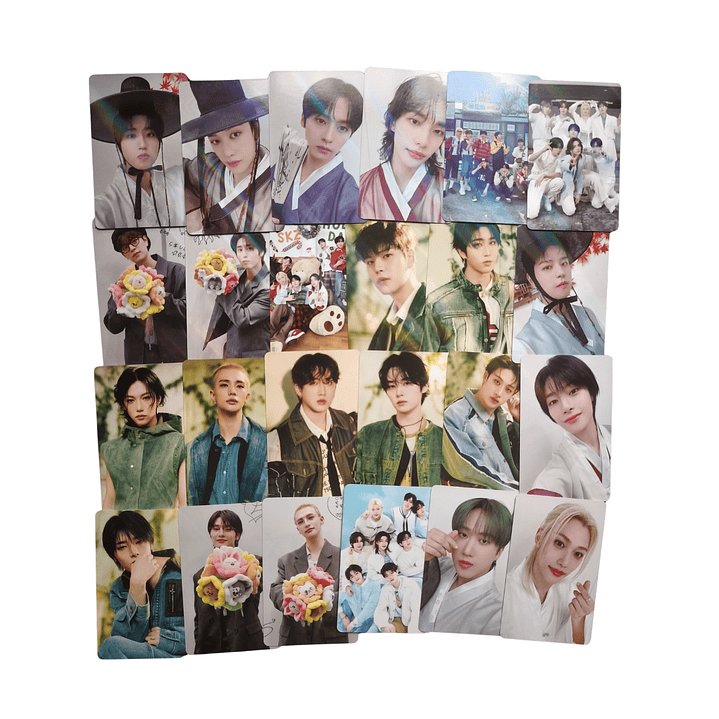 Set 55 Photocards / Lomo Card Diseño Stray Kids Kpop 2