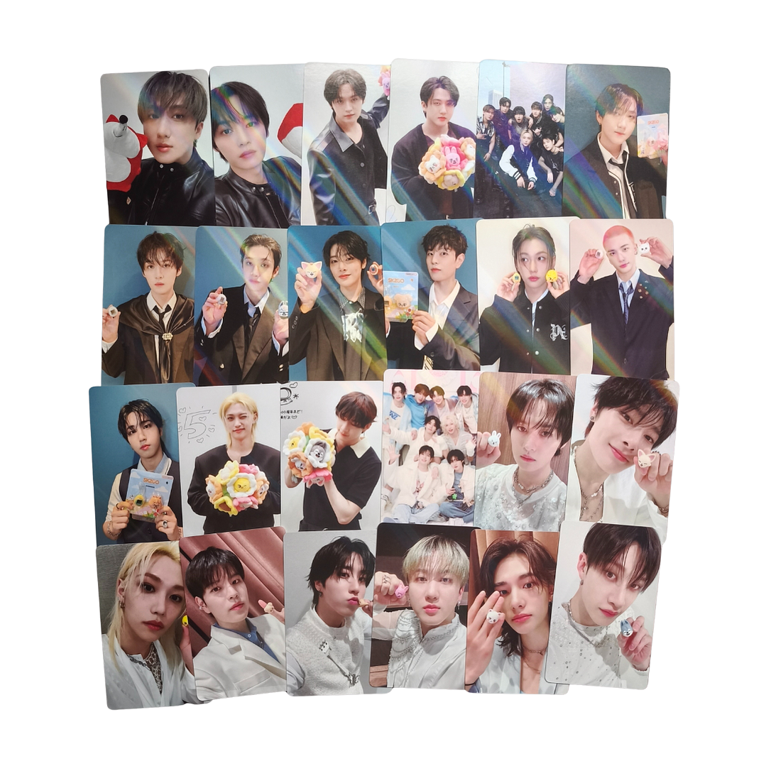 Set 55 Photocards / Lomo Card Diseño Stray Kids Kpop 3