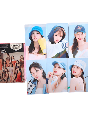 Set 55 Photocards / Lomo Card Diseño Twice Kpop