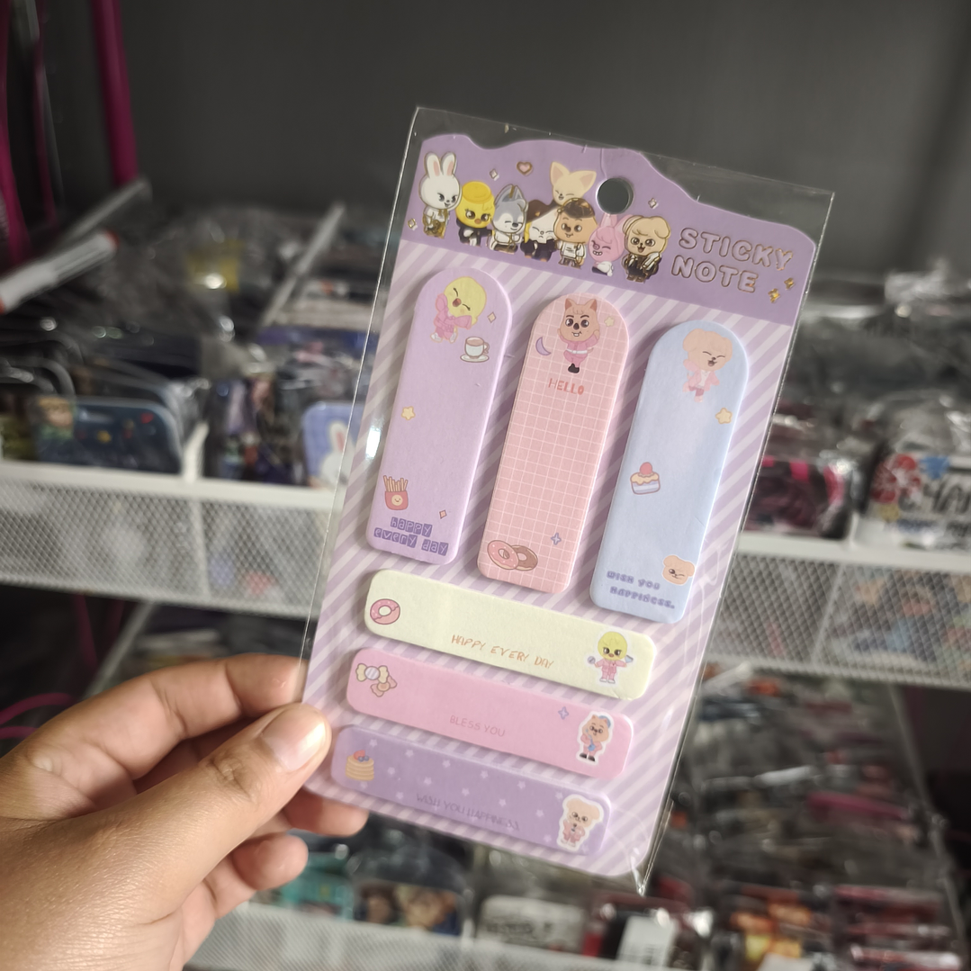 Notas Adhesivas Diseño Stray Kids SKZOO Kpop 2