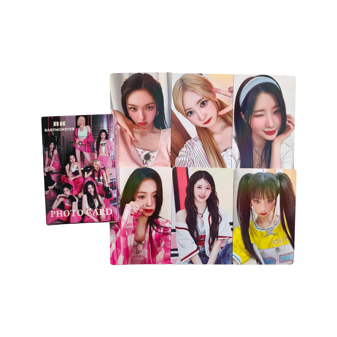 Set 50 Photocards / Lomo Card Diseño Baby Monster Kpop 1