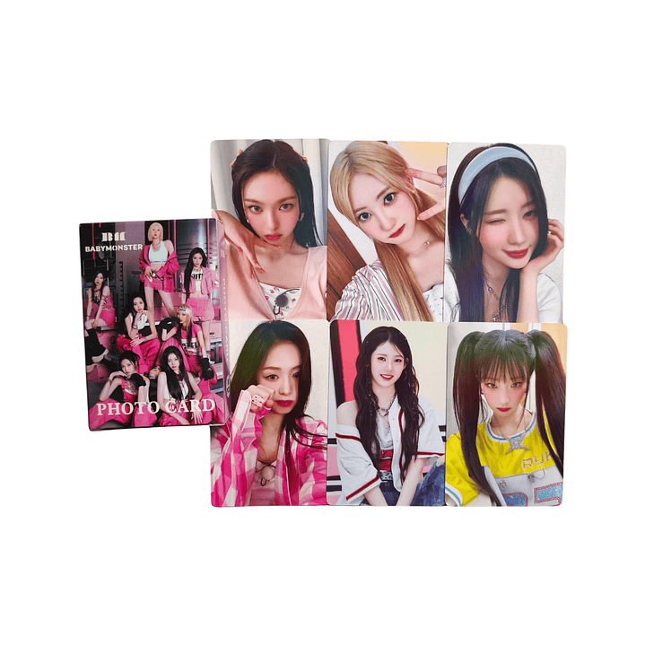 Set 50 Photocards / Lomo Card Diseño Baby Monster Kpop 1