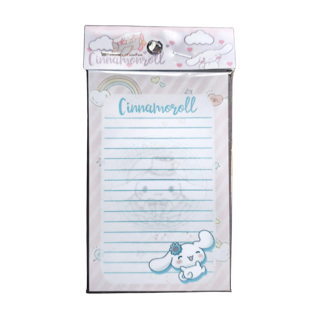 Set Esquela Block de Notas Diseño Cinnamoroll Kawaii 1