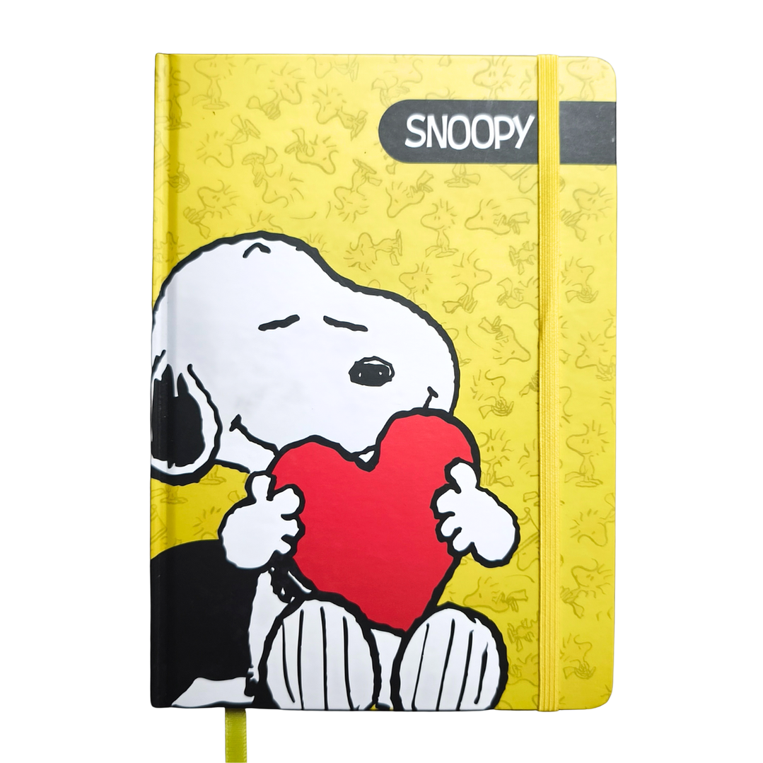 Libreta Agenda Snoopy Tapa Dura A5 21x15cm 3