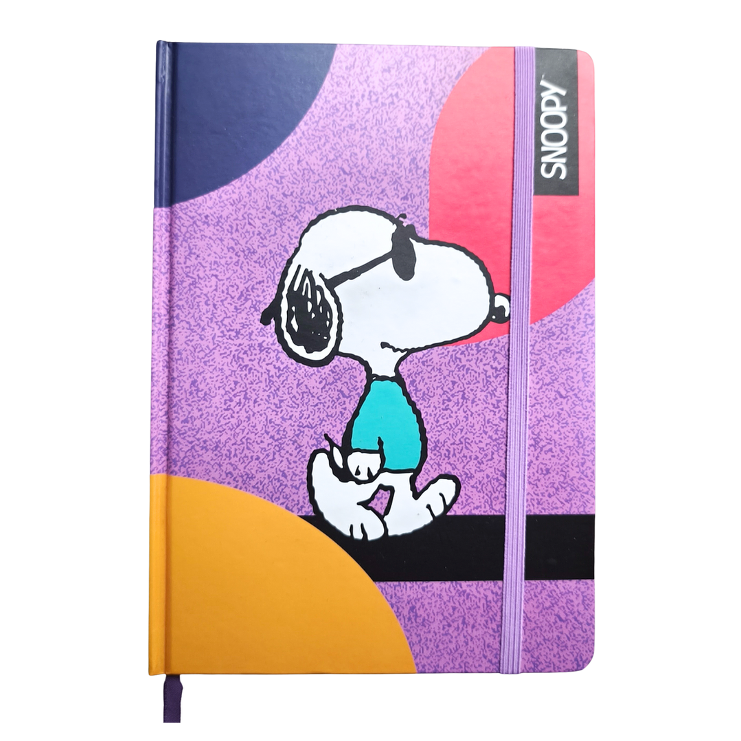 Libreta Agenda Snoopy Tapa Dura A5 21x15cm 4