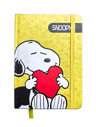 Libreta Agenda Snoopy Tapa Dura A6 15x11cm