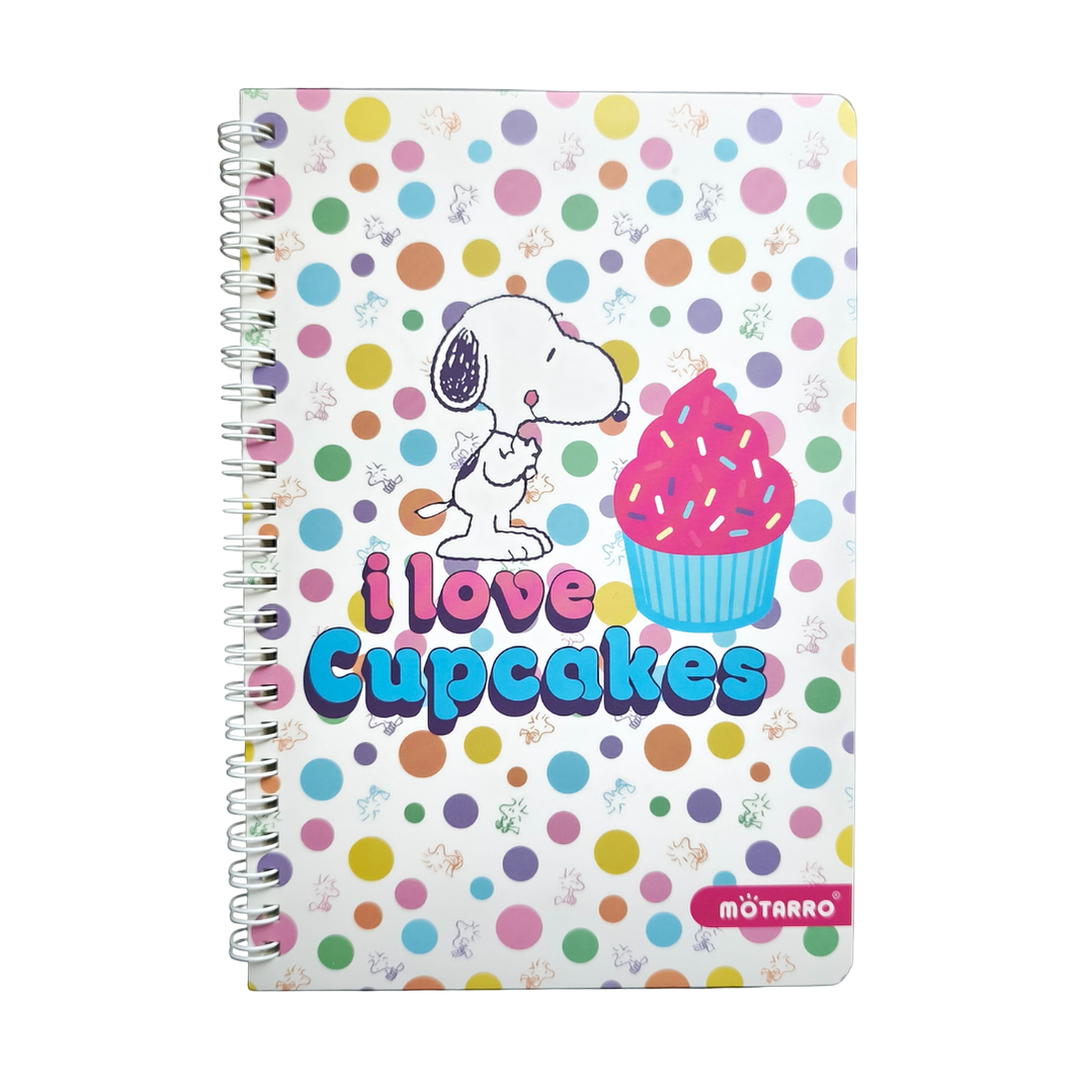 Libreta Anillada Diseño Snoopy 21cm*14cm 2