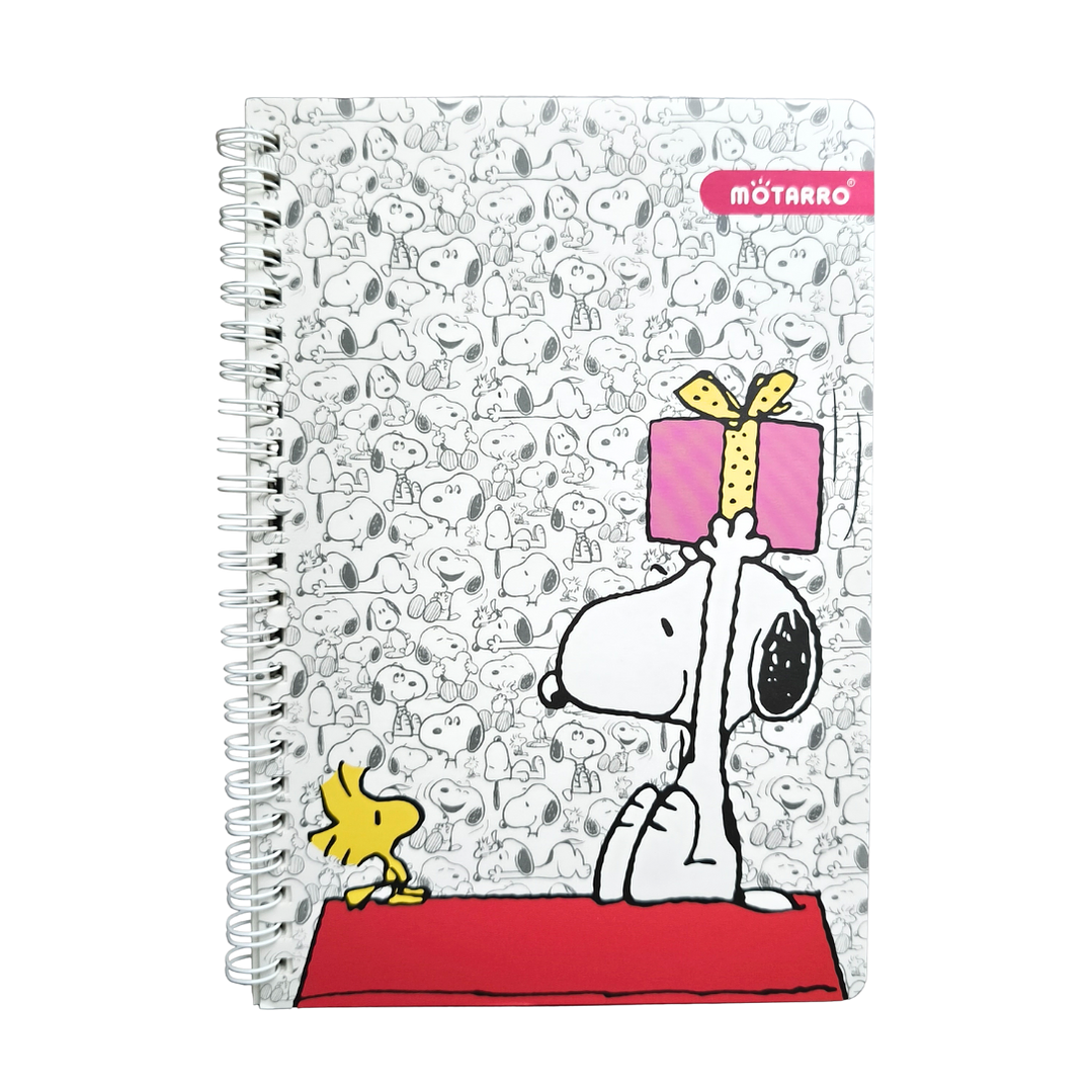 Libreta Anillada Diseño Snoopy 21cm*14cm 3
