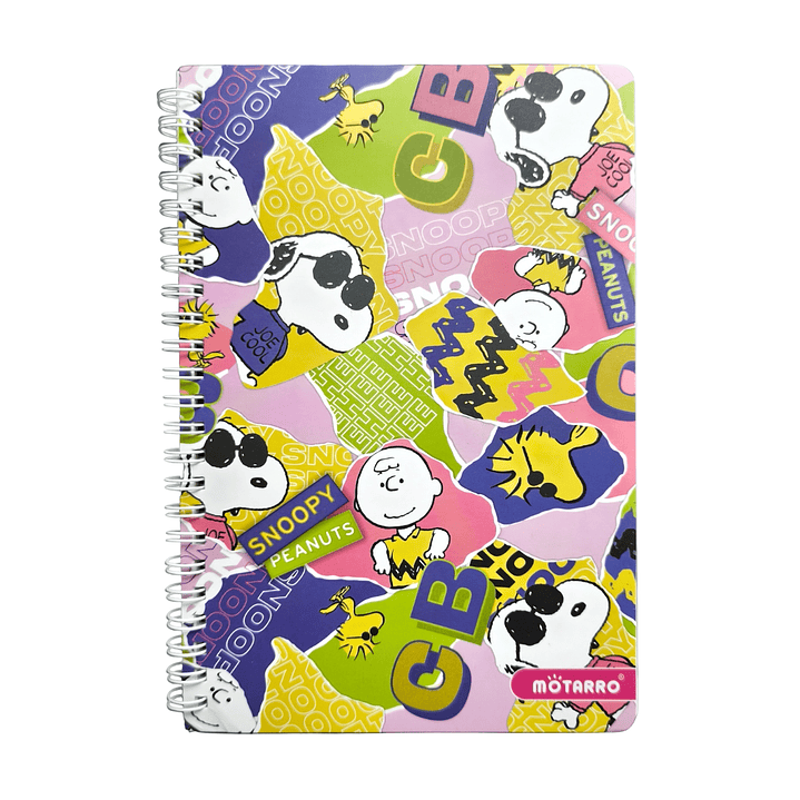Libreta Anillada Diseño Snoopy 21cm*14cm 4