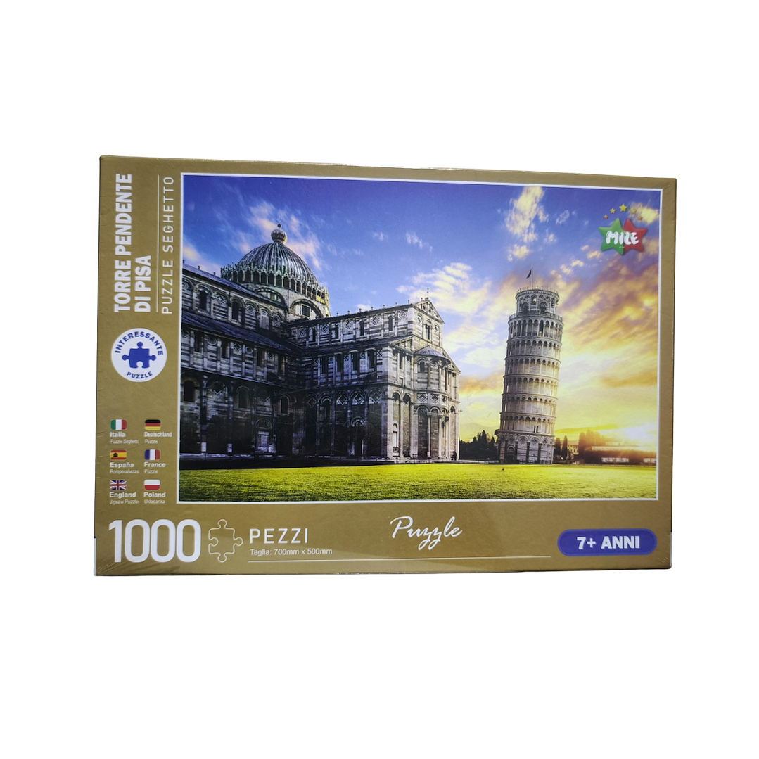 Puzzle Rompecabezas 1000 Torre de Pisa Italia 50x70cm 1