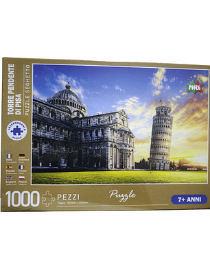 Puzzle Rompecabezas 1000 Torre de Pisa Italia 50x70cm