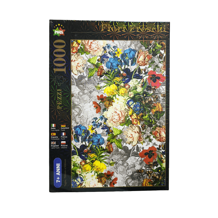 Puzzle Rompecabezas 1000 Piezas Flores 50x70cm 1