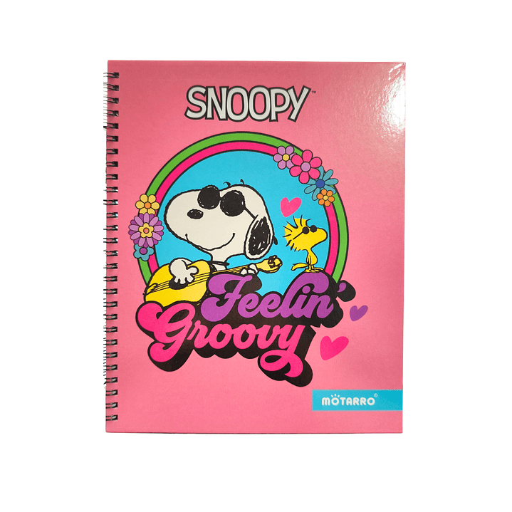 Cuaderno Universitario Tapa Dura 100 Hojas Snoopy 5