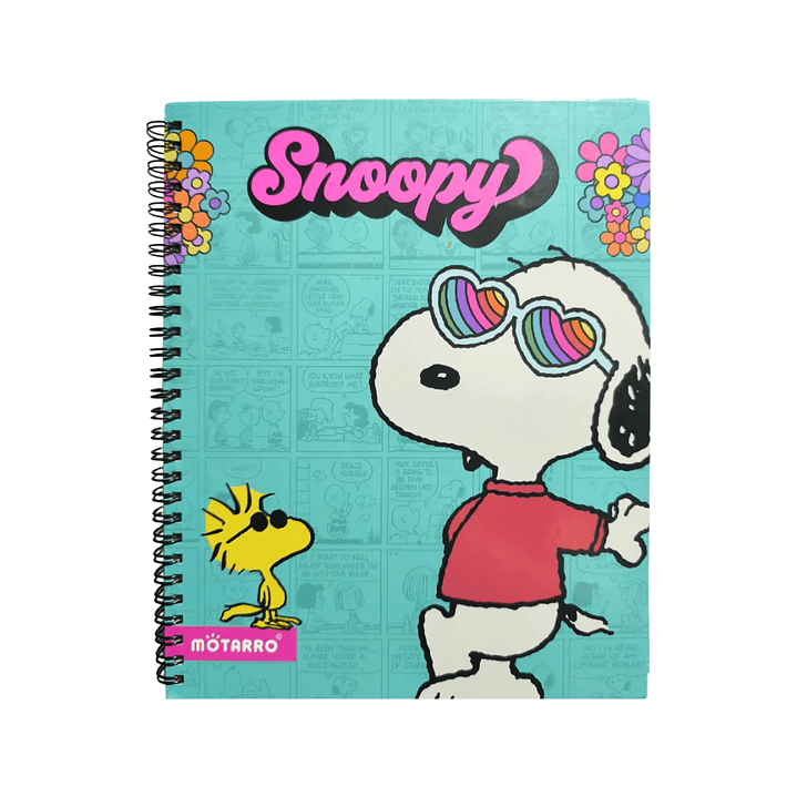 Cuaderno Universitario Tapa Dura 100 Hojas Snoopy 7