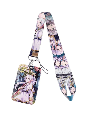 Portacredencial + Lanyard Frieren Anime