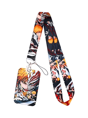 Portacredencial + Lanyard Bleach Anime