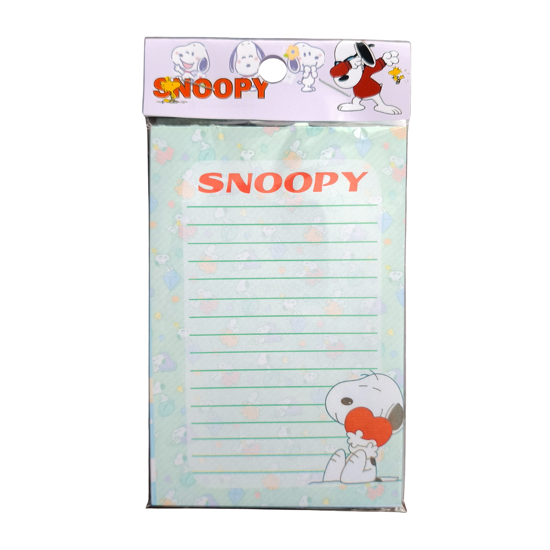 Set Esquela Block de Notas Diseño Snoopy 4