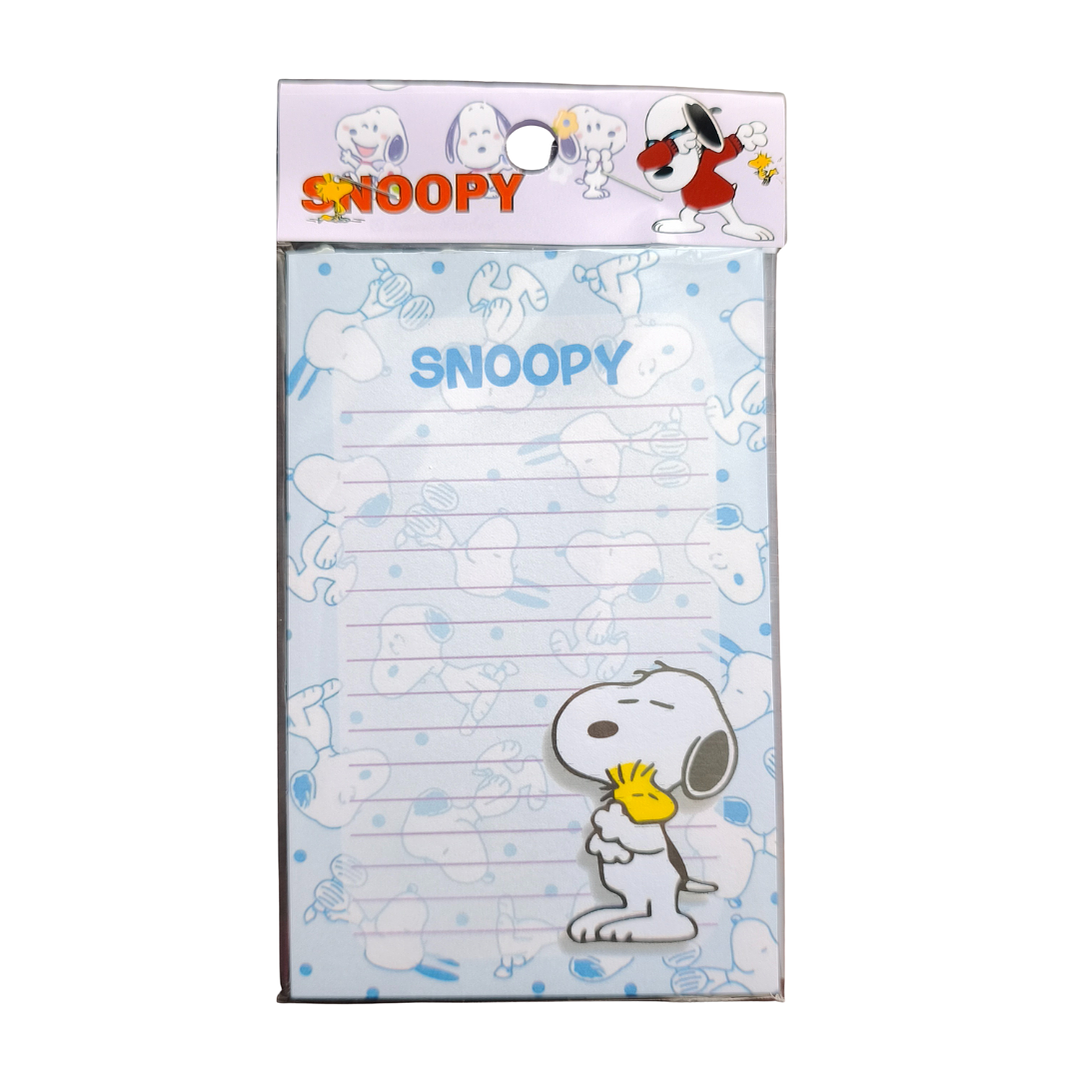 Set Esquela Block de Notas Diseño Snoopy 5