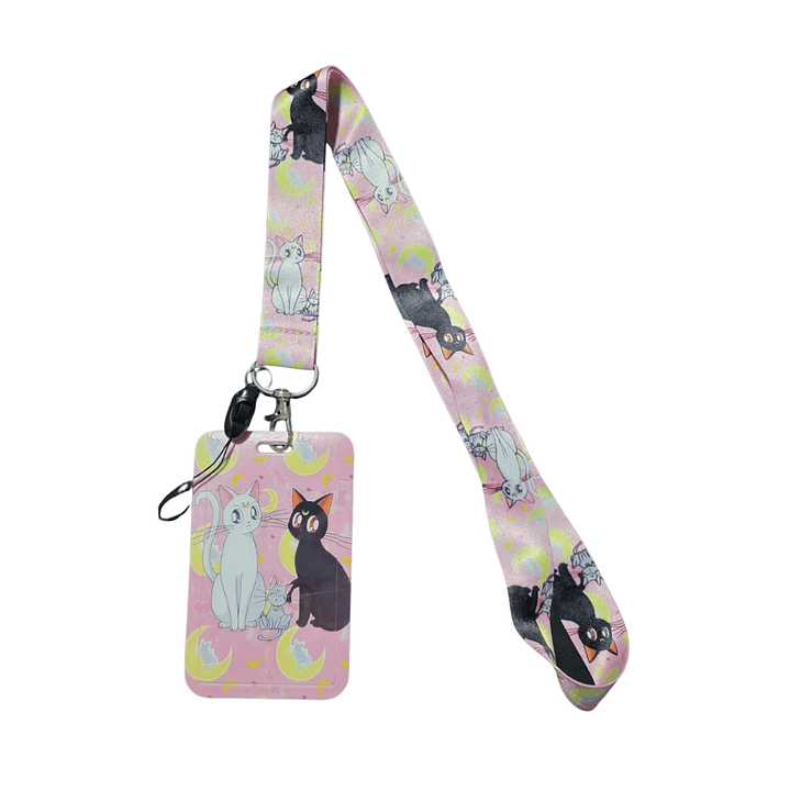 Portacredencial + Lanyard Sailor Moon Anime 3