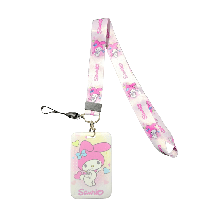 Portacredencial + Lanyard My Melody Sanrio Kawaii 2