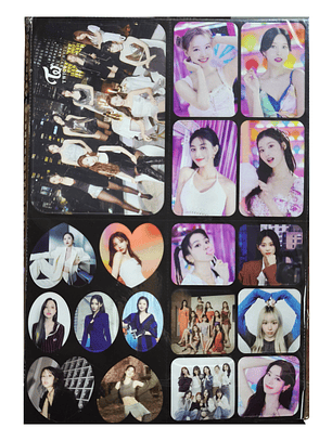 Set 222 Stickers Twice Kpop Girlgroup Pegatinas
