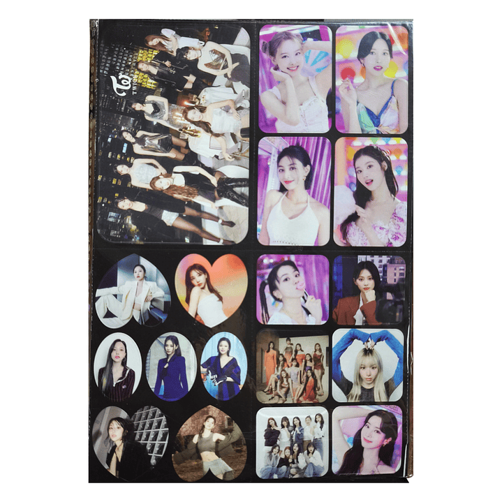 Set 222 Stickers Twice Kpop Girlgroup Pegatinas 1