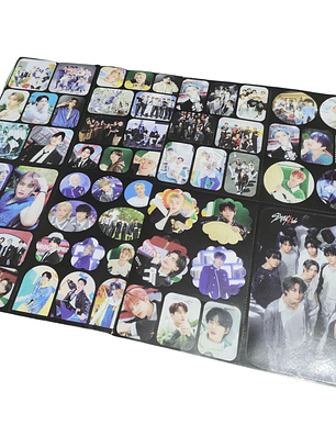 Set 222 Stickers Stray Kids Kpop Boygroup Pegatinas