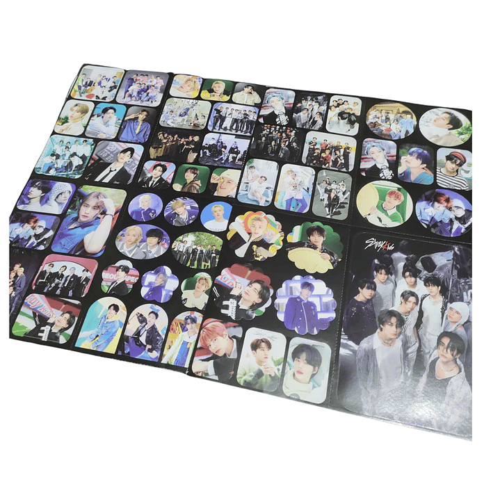 Set 222 Stickers Stray Kids Kpop Boygroup Pegatinas 2