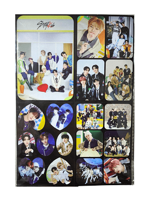 Set 222 Stickers Stray Kids Kpop Boygroup Pegatinas