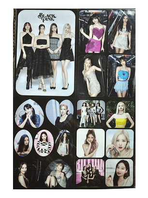 Set 222 Stickers Twice Kpop Girlgroup Pegatinas