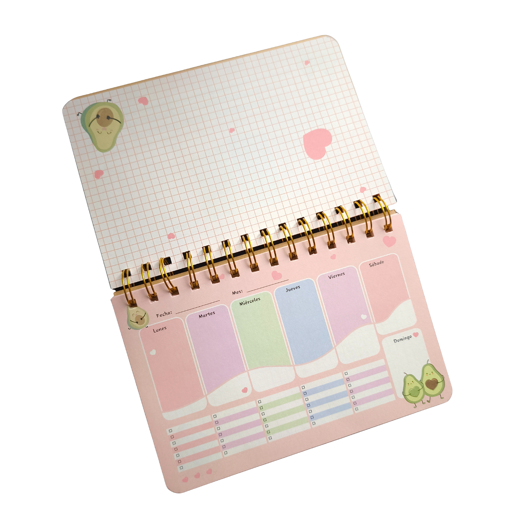 Set Escolar Palta Kawaii Planner + Notas Adhesivas 3