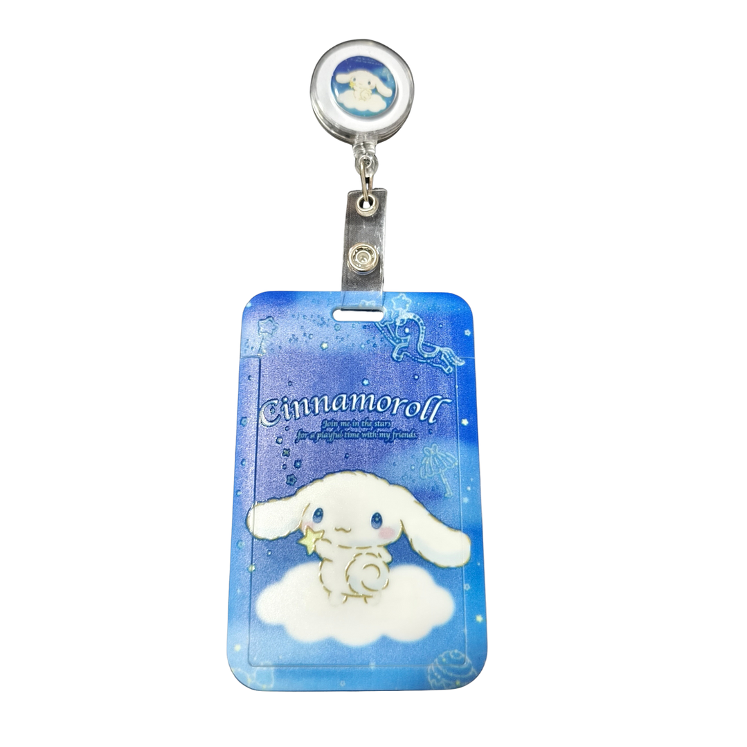 Portacredencial Retractil Diseño Hello Kitty y Amigos 2