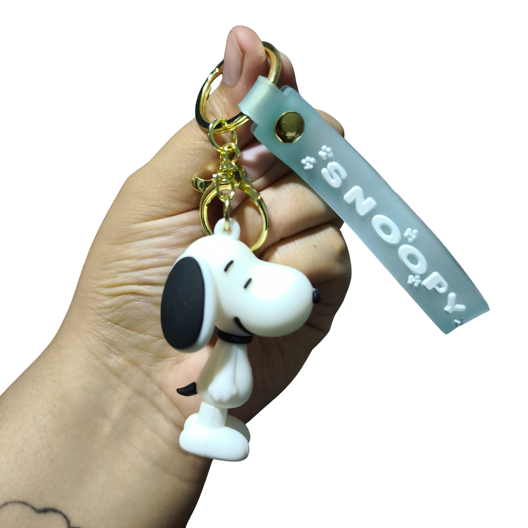 Llavero Plástico Diseño Snoopy 2