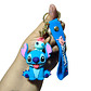 Llavero Plástico Diseño Stitch & Angel - Miniatura 1