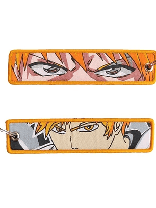 Llavero Bordado Diseño Bleach Anime