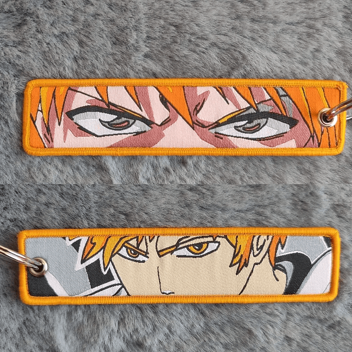 Llavero Bordado Diseño Bleach Anime 2