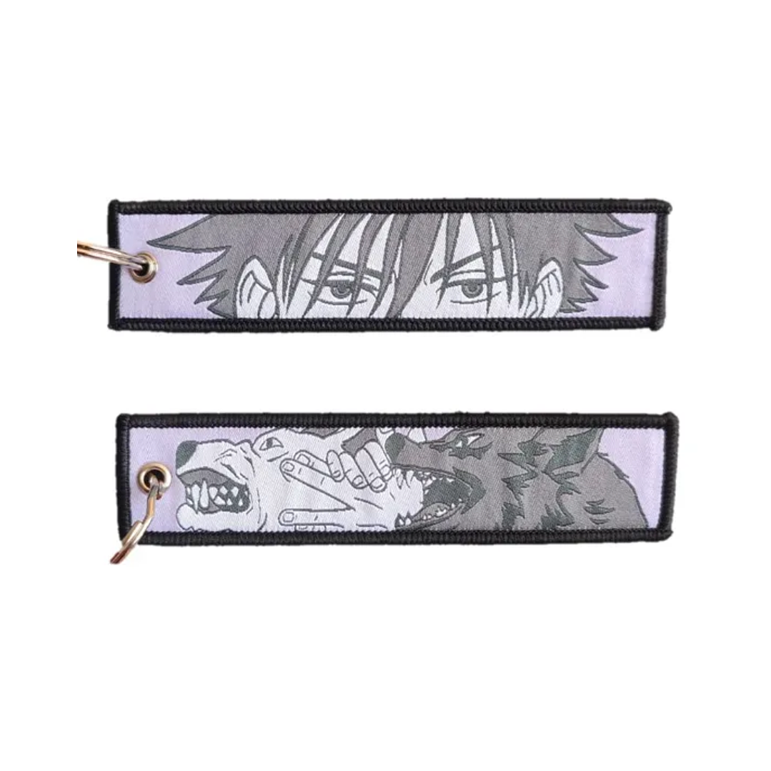 Llavero Bordado Diseño Fushiguro Jujutsu Kaisen Anime 1