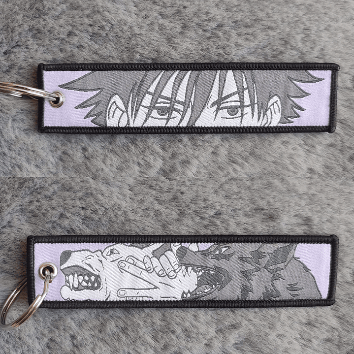 Llavero Bordado Diseño Fushiguro Jujutsu Kaisen Anime 2