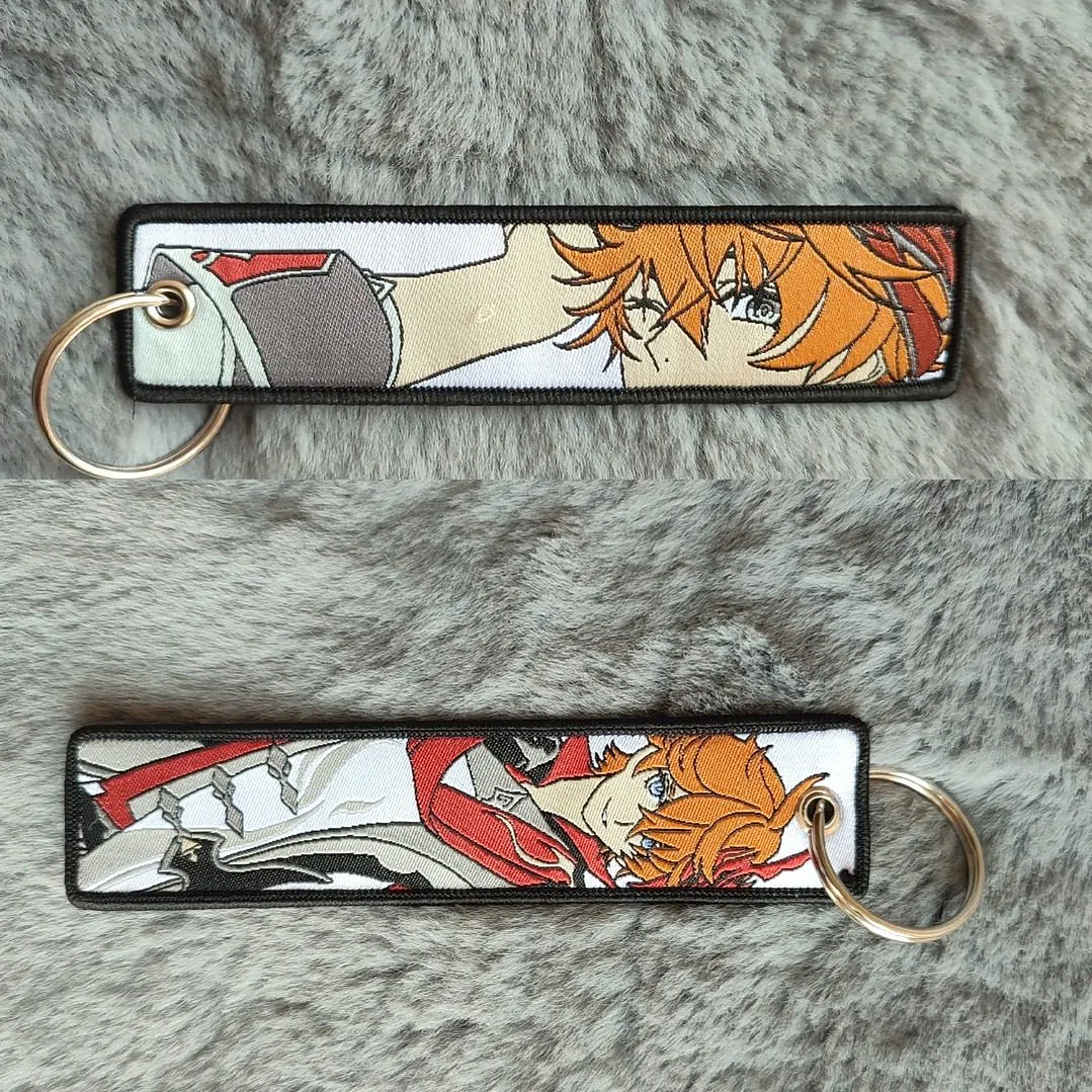 Llavero Bordado Diseño Genshin Impact 2