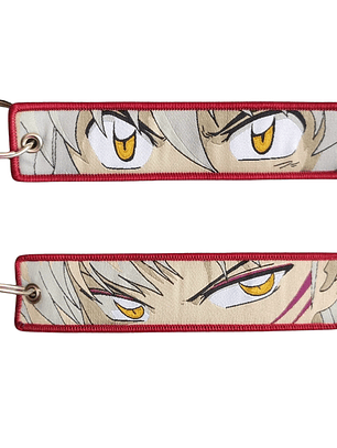 Llavero Bordado Diseño Inuyasha Anime