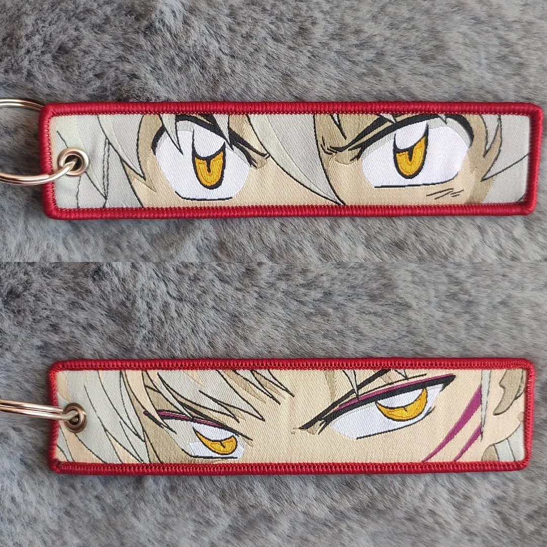 Llavero Bordado Diseño Inuyasha Anime 2