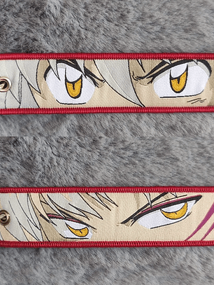 Llavero Bordado Diseño Inuyasha Anime