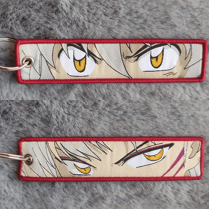 Llavero Bordado Diseño Inuyasha Anime 2
