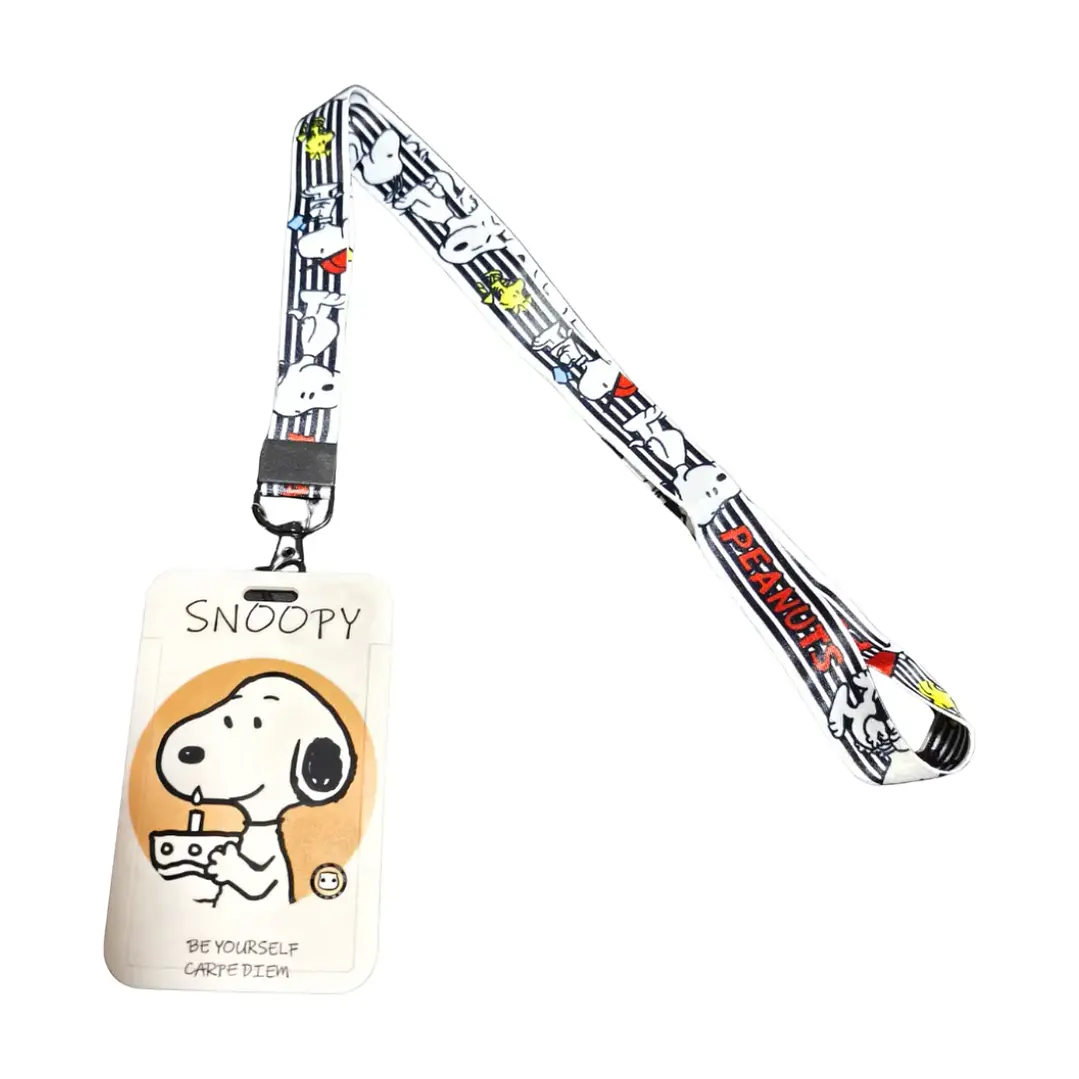 Portacredencial + Lanyard Snoopy 4