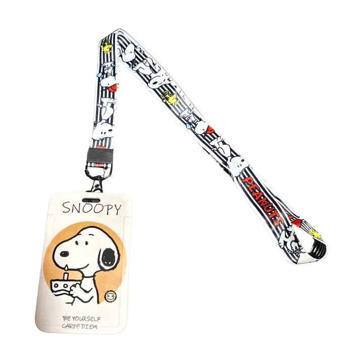 Portacredencial + Lanyard Snoopy 4